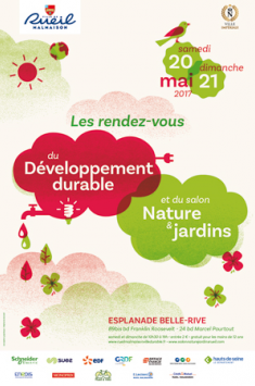 Affiche Les Rendez-vous du Développement Durable et du Salon Nature et Jardins